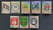 8 Scudetti figurine Calciatori