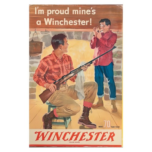 Poster vintage fucile - vintage,