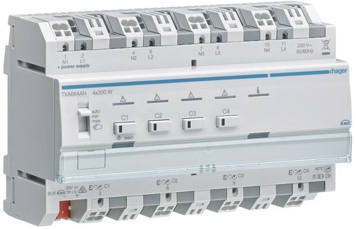Hager easy txa664an dimmer - hager,