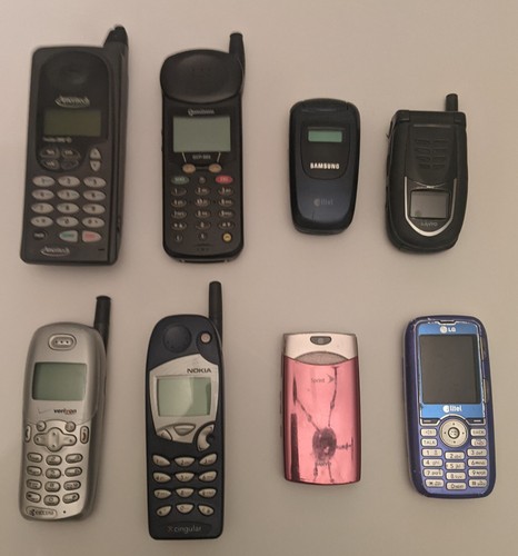 Eight various model cell - eight,