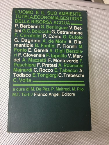 Libro uomo suo ambiente - suo,