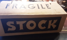 SET VINTAGE 12 BICCHIERI PUBBLICITARI BRANDY STOCK 84 CON BOX ORIGINALE