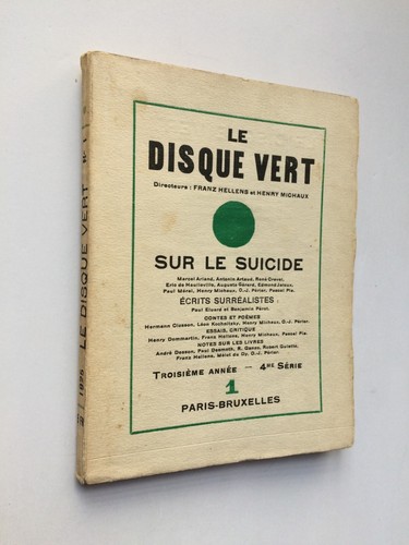 Revue disque vert 1 - ",