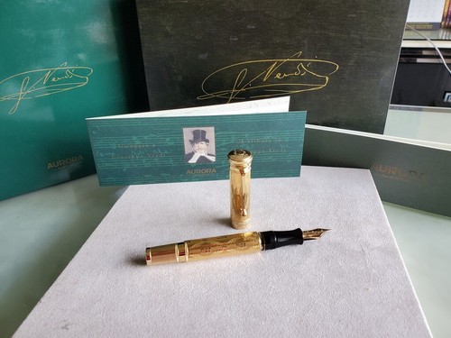 Penna stilografica aurora e - aurora, l.e