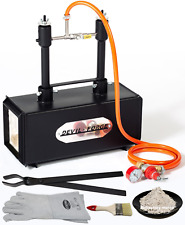 DFPROF2 Forgia a Gas Propano Fucina Forno Bruciatore Fabbro