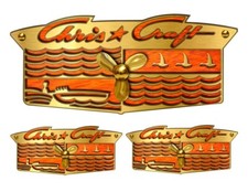 Chris Craft Set Adesivi Crest