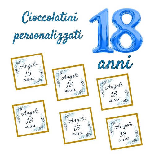 Cioccolatini personalizzati - 50,