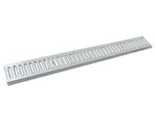 GRIGLIA ZINCATA PER CANALETTA IN POLIPROPILENE DA CM.100X13  cm.100x13x2,1h.