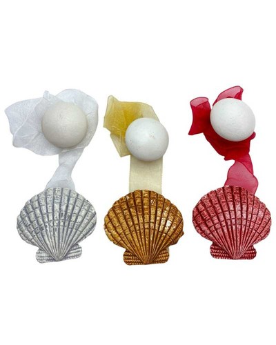 Coppia calamita nastro organza - calamita,