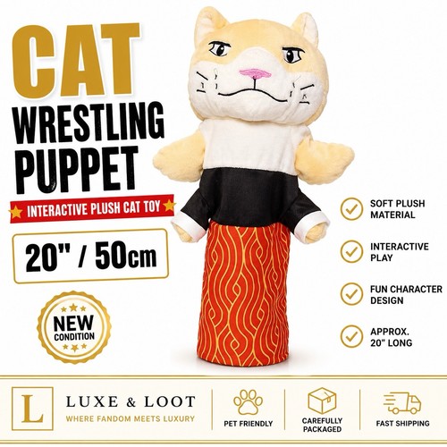 Peluche pupazzo lotta - , gatto