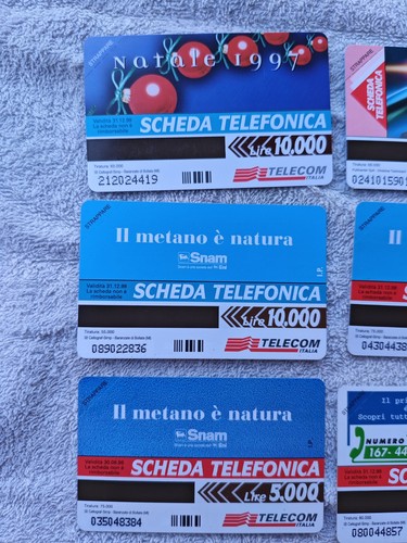 Lotto schede telefoniche
