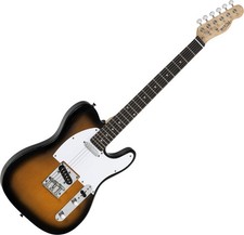 Chitarra Elettrica Telecaster Vintage Sunburst 2x Single Coil Palissandro 2-Tone