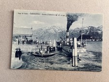 m) Cartolina formato piccolo Cadenabbia Como piroscafo 