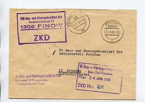 Ddr dienst zkd brief - ddr,