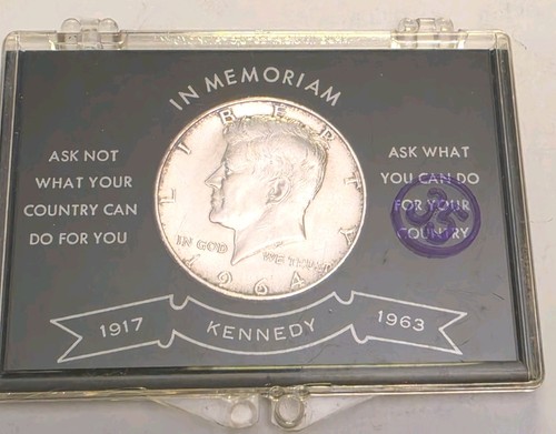 1964 kennedy mezzo - mezzo, dollaro