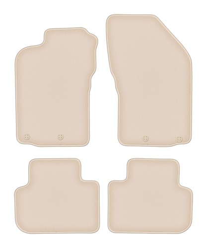 Set tappetini moquette - , beige