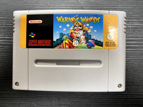 Wario woods super - super, nintendo