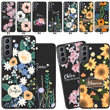 Cover telefono floreale nome