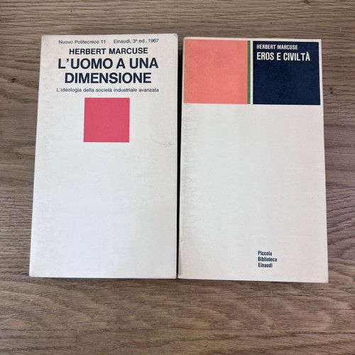 Herbert marcuse uomo a una - l'uomo,