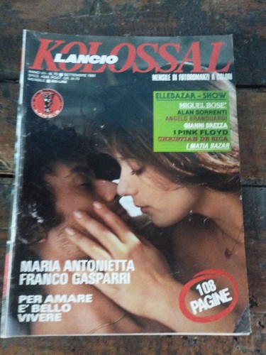Fotoromanzo lancio kolossal - lancio,