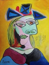 Dipinto olio Pablo Picasso