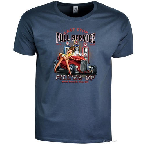 Rockabilly shirt uomo hotrod - uomo,