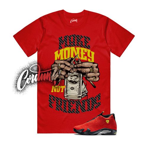 Shirt rossa nera gialla - 14, t-shirt