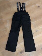 Salopette Pantaloni Da Sci Cmp ragazza /bimba Neri 140 Cm 10 Anni