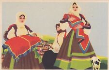 CAGLIARI: Costumi Sardi - "Maternita'" tempera di Bakisfigus  (viag.1948)