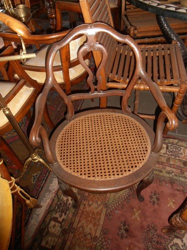 Vintage poltroncina legno - vintage, in