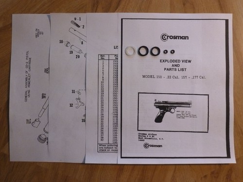 Kit guarnizioni ring - o-ring, crosman