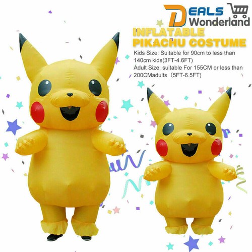 Mascotte pikachu costume - pikachu,