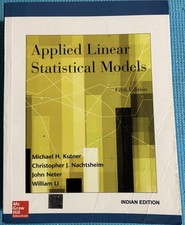 Applied Linear Statistics