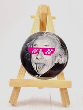 Albert Einstein trip - Spilla/Magnete/portachiavi/apribottiglie/specchietto