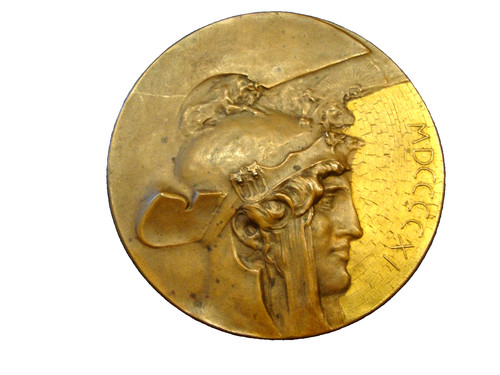 Medaglia 1911 roma - medaglia,