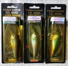 Team Daiwa Teamdaiwa Td Shad Laser Set di 3