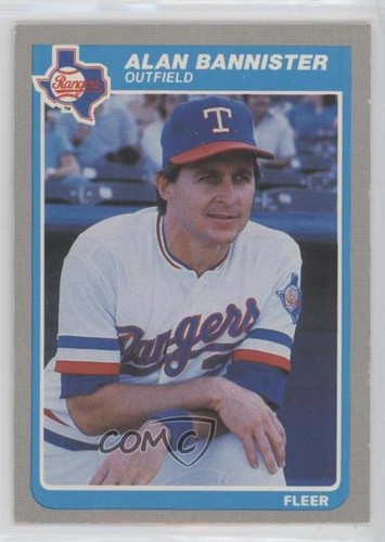 Fleer alan bannister 1985 - alan,