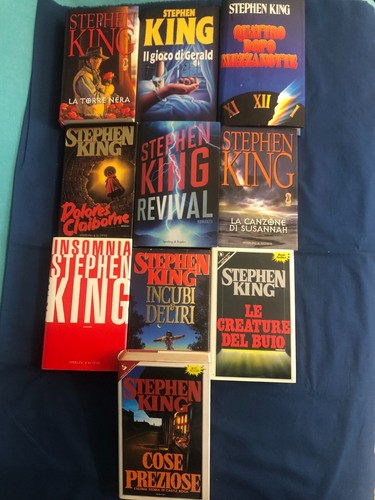 Lotto stephen king - stephen, 10