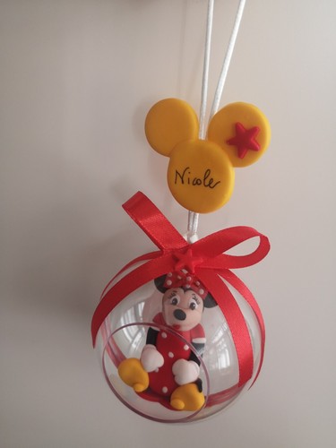 Palla natale trasparente - natale,