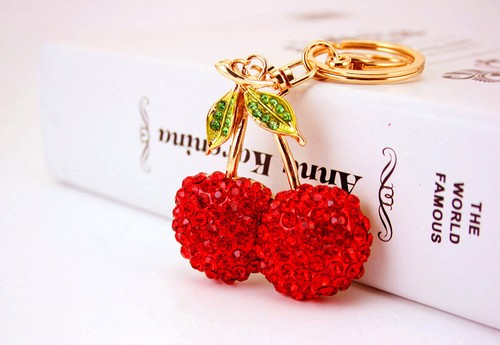 Ciondolo borsa strass diamante