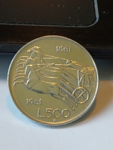 500 lire argento - 500, 1961
