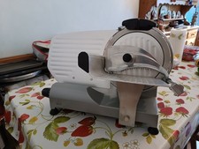 Affettatrice professionale elettrica DCG 300 W. Lama da 25 cm acciaio  INOX