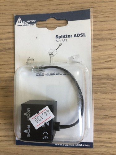 Filtro adsl rj11 - adsl, atlantis