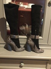 stivali pitone Prada