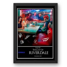 Riverdale versione 2 poster firmato incorniciato o montato 10x12 cimeli