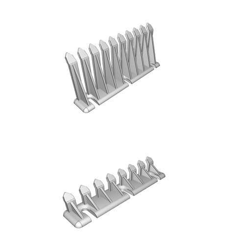 Supporto parete porta cavi - parete,