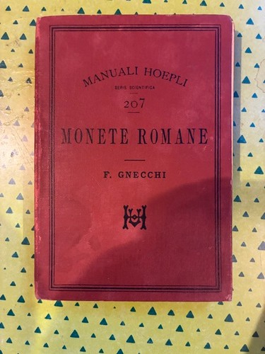 Manuale hoepli monete romane - hoepli.,