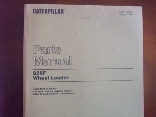 Cat caterpillar 926f - caterpillar,