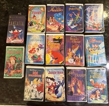 Disney VHS The Classics Black