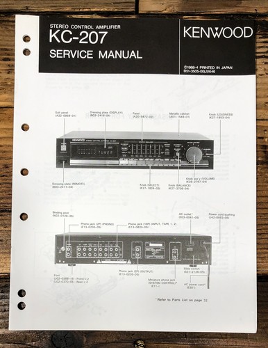 Kenwood 207 - kenwood, kc-207